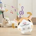 thumbnail image 5 of Yibooy USB Rechargeable Dog Plush Toy Singing Talking Bouncing Jump Ball (Hamster), 5 of 7