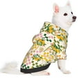 Adobk Hawaii Palms Print Dog Hoodie Dog Sweater Stylish Dog Clothes