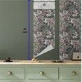 thumbnail image 6 of Ambesonne Floral Peel & Stick Wallpaper for Home, Flourishing Wild Roses Print, 13"x36", Sage Green Grey Pink, 6 of 6