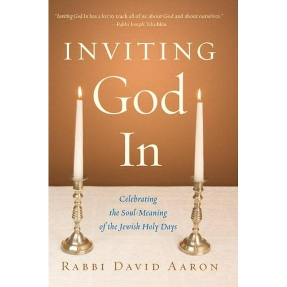 Inviting God In : Celebrating the Soul-Meaning of the Jewish Holy Days 9781590304587 Used / Pre-owned