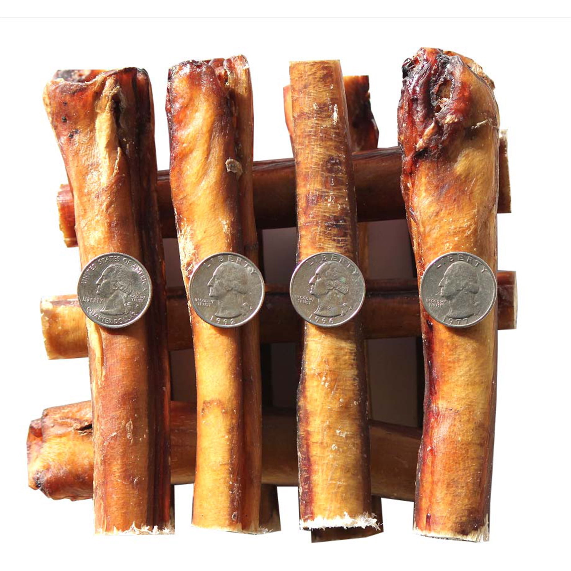 Downtown Pet Supply Jumbo Bully Sticks For Dogs 6" Thick Bully Stick 24 Pack