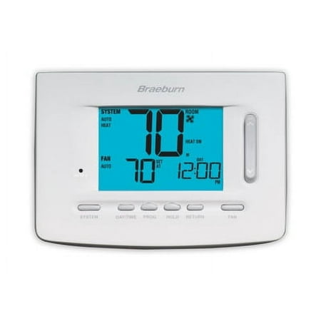 Braeburn 5220 Universal 7, 5-2 Day or Non-Programmable 3H / 2C