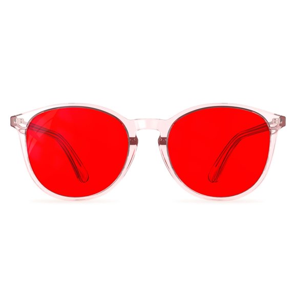 Gafas Bloomoak Gaming Retro Round que bloquean la luz azul