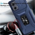 thumbnail image 5 of Funda para GANGXUN Motorola edge 5G 2024 - Soporte metálico, Función magnética, Azul, 5 of 5