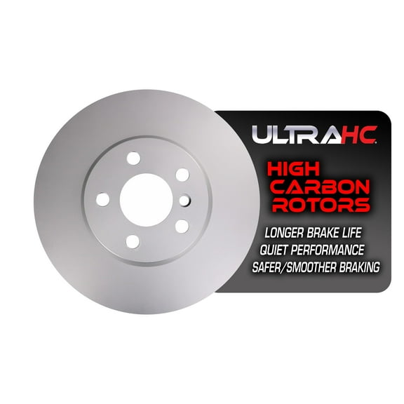 UltraHC Coated High Carbon Brake Rotor, Front UR005802, Mini Cooper Countryman 2020-2017