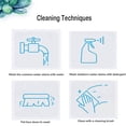 thumbnail image 5 of Juego de 4 cortinas de ducha de la familia Addams con alfombra antideslizante, tapa de inodoro y alfombrilla de baño absorbente en forma de U, cortinas de ducha de tela impermeables con 12 ganchos, 5 of 5
