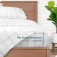 thumbnail image 5 of Juego de sábanas Bare Home Ultra Suaves Colección Premium 1800 4 Piezas Tamaño Queen Cuadros Modernos Blanco/Gris, 5 of 7