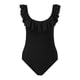 thumbnail image 4 of MKLEKYY Traje De Baño Mujer Natacion 2023 Solid Bikini Swimsuit Women'S Sexy Little Ruffle Swimsuit, 4 of 5