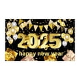 thumbnail image 2 of Banner de Feliz Año Nuevo, telón de fondo de Nochevieja, suministros de decoración, fotomatón colorido Estilo D, 2 of 9