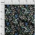 thumbnail image 2 of oneOone Rayon Lapis Blue Fabric Floral Sewing Craft Projects Fabric Prints By Yard 56 Inch Wide, 2 of 4