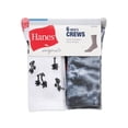 thumbnail image 2 of Hanes Originals Men's Crew Socks, Moisture Wicking, 6-Pair Pack, 2 of 7