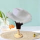 thumbnail image 5 of Sombrero de de , color sólido, a , tal inconfundible, para mayoría de fiestas, despedidas de soltera, fiestas, , -E Macarena Sombrero de vaquero, 5 of 7