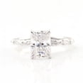 thumbnail image 2 of solitaire jewels 2.5CT Radiant Moissanite Solitaire Engagement Ring For Women, 14K Yellow Gold, 2 of 6