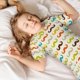 thumbnail image 5 of Balery Colorful Mustache Conjunto de Pijama Infantil de Manga Corta con Estampado – Ropa de Dormir de Algodón Suave-3X-Large, 5 of 6