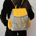 thumbnail image 4 of MKF Collection The Issah Backpack Stylish Vegan Leather, Spacious Design, and Versatile Handbag M Monogram Desing by Mia K.- Pink, 4 of 7
