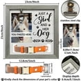 thumbnail image 3 of Dog Memorial Picture Frame 9x9inch with Photo Clip & Collar Holder, 3 of 9