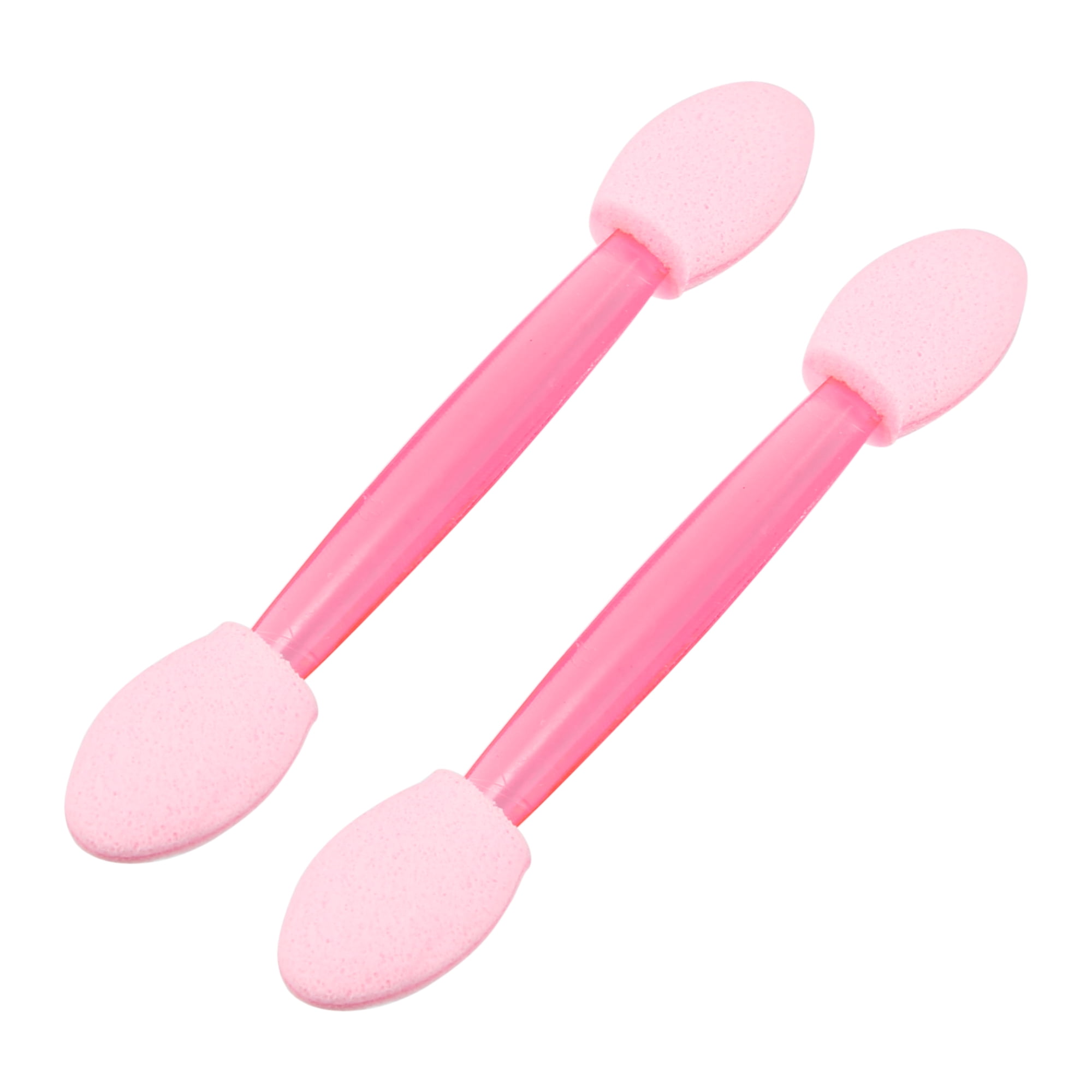 Unique Bargains 50 Pcs Dual Sides Eye Shadow Sponge Applicators Pink