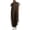 Brown, variant on Jumpsuits for Women Workwear Romper Stripe Zipper Casual Stand Collar Short Sleeve Wide Leg Jumpsuit Loose Elastic Cuffed Jogger One Piece Jumpsuit