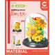 thumbnail image 3 of 228 Pcs Bloques De Construcción De Bonsái Flores De Plantas Xtellar multicolor, 3 of 4