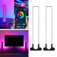 thumbnail image 4 of Barra de lámpara 2 piezas Decoración de entretenimiento Cambio múltiple telemando Barra de dinámica LED Lámpara de piezaza de lámpara Gloria Barra de luz inteligente, 4 of 9