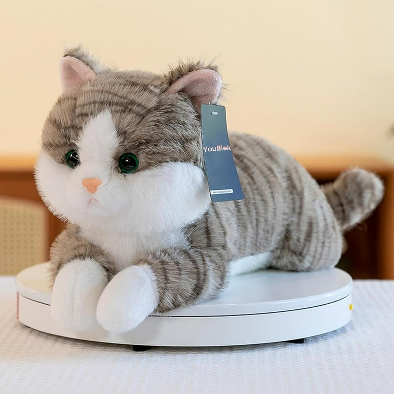 WovenWink 19 inch lbs Cat Weighted Stuffed Animals, Realistic - Main Image