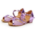 thumbnail image 2 of Aoochasliy Sandals for Girls Winter Casual Toddler Baby Kids Girls Princess Dancing Ballroom Tango Latin Shoes Sandals, 2 of 8