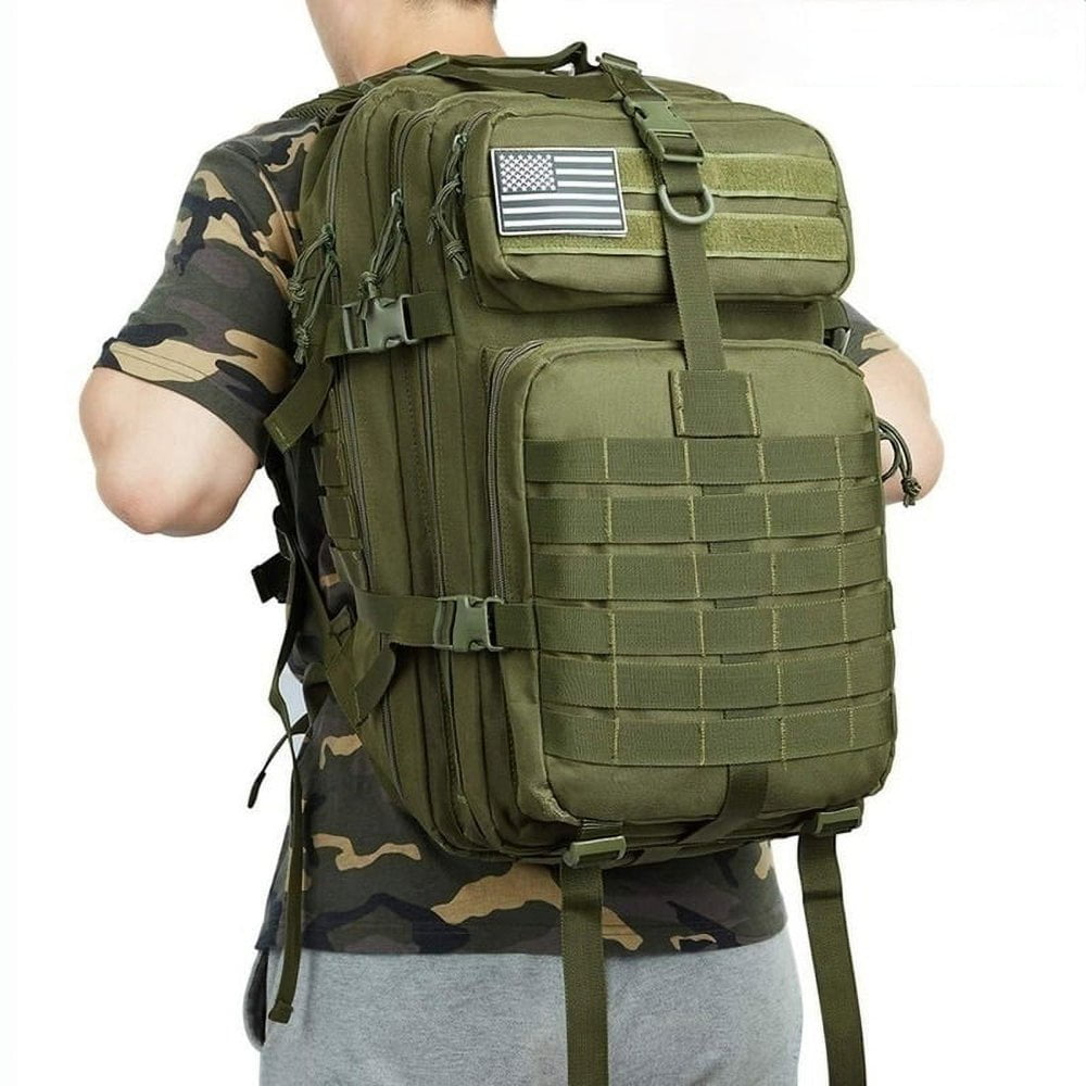Sac à Dos Tactique 30L Militaire Camouflage - Nylon 1000D, Chasse, Camping, Randonnée