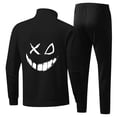 thumbnail image 3 of guisaled Mens Sweatsuits 2 Piece Outfits Tracksuit for Men Long Sleeve Athletic Full Zip Warm Up Active Casual Sports Sets, 3 of 5