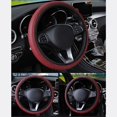 thumbnail image 2 of Car Steering Wheel Cover, Anti-Slip Breathable Steering Wheel Protector for Women Men, Car Accessories for SUV, Truck, Van, 2 of 6