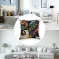 thumbnail image 5 of Chilfamy Flower Elephant Throw Pillow Covers,Art Elephant Colorful Mandala Elephant Cushion Cases Decorative Pillow Cases for Couch Sofa Bedroom White, 5 of 7