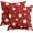 Red Patriotic, variant on Yellow Daisy Flower Pillow Covers 18x18 Inch Set of 2 Spring Summer Floral Bloom Decorative Throw Pillows Seasonal Linen Pillow Cases Farmhouse Home Decor for Cushion Couch Sofa Outdoor