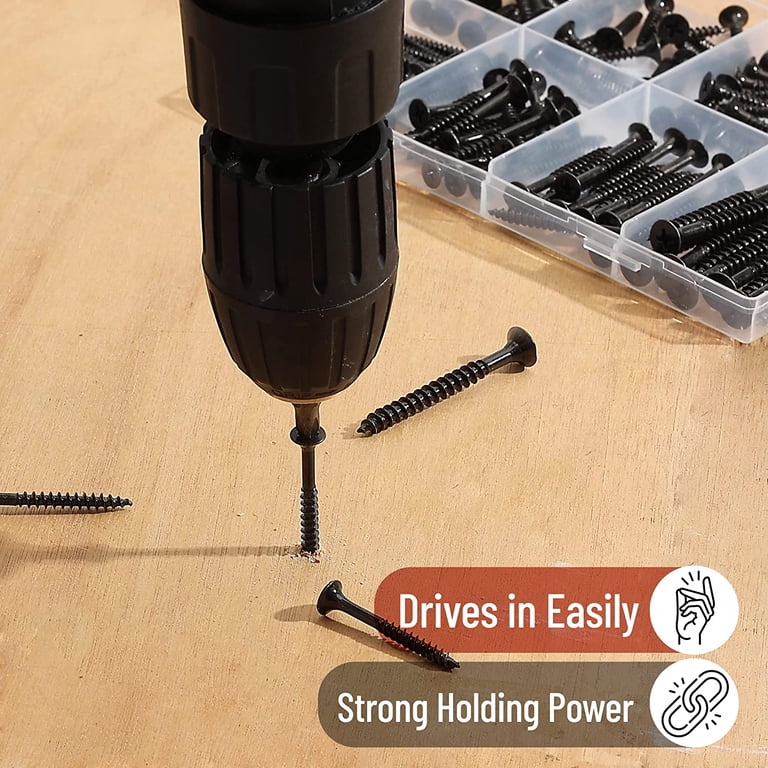 152-Piece Wood Screw Assortment Kit photo 6