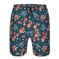 thumbnail image 3 of Disketp Men's Swim Trunks Hawaiian Breathable Surf Beach Swimsuits Mesh Lining Beach Shorts with Pockets-Happy Mother's Day, 3 of 7