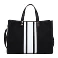 thumbnail image 1 of EeaseMX 1 bolso de mano de gran capacidad, moderno y elegante, para mujer, bolso de hombro (negro), 1 of 7