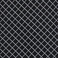 thumbnail image 7 of Jacob Alexander Men's Woven Diamond Grid Pattern Regular Neck Tie - Black, 7 of 7
