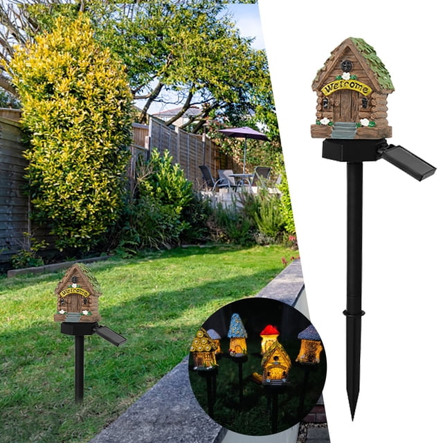 Boreal Craft Solar Powered Small Lights Resin Lights New Courtyard Lights Tree Lights Cartoon Lights Lights And Floor Mounted Lights Reading Lamp Clip on Headboard Sunset Lamp Controlled Sunset