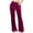 *Hot Pink, variant on ClodeEU Women's Velvet Flare Pants With Pockets,Drawstring Elastic Waist Wide Leg Pant Hot Pink,Womens Plus XL
