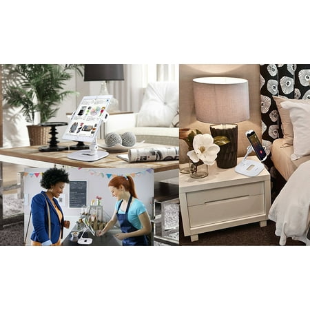 AboveTEK - Desktop Phone/Tablet Stand - White