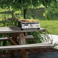 thumbnail image 2 of Dyna-Glo 1-Burner Stainless Steel 18,000 BTU 260 Sq. In. Outdoor LP Gas Griddle, 2 of 2