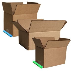 Corrugated Box Strength - 7x5x5 Corrugated Shipping Boxes 25/Pk, ECT 32 Strength Boxes By The Boxery 7''x5''x5'' Corrugated Shipping Boxes