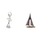 thumbnail image 1 of Figura decorativa de escritorio: Estatua de bailarina de ballet, escultura de , adorno moderno de resina, ligero y resistente, ideal para estant, 1 of 8