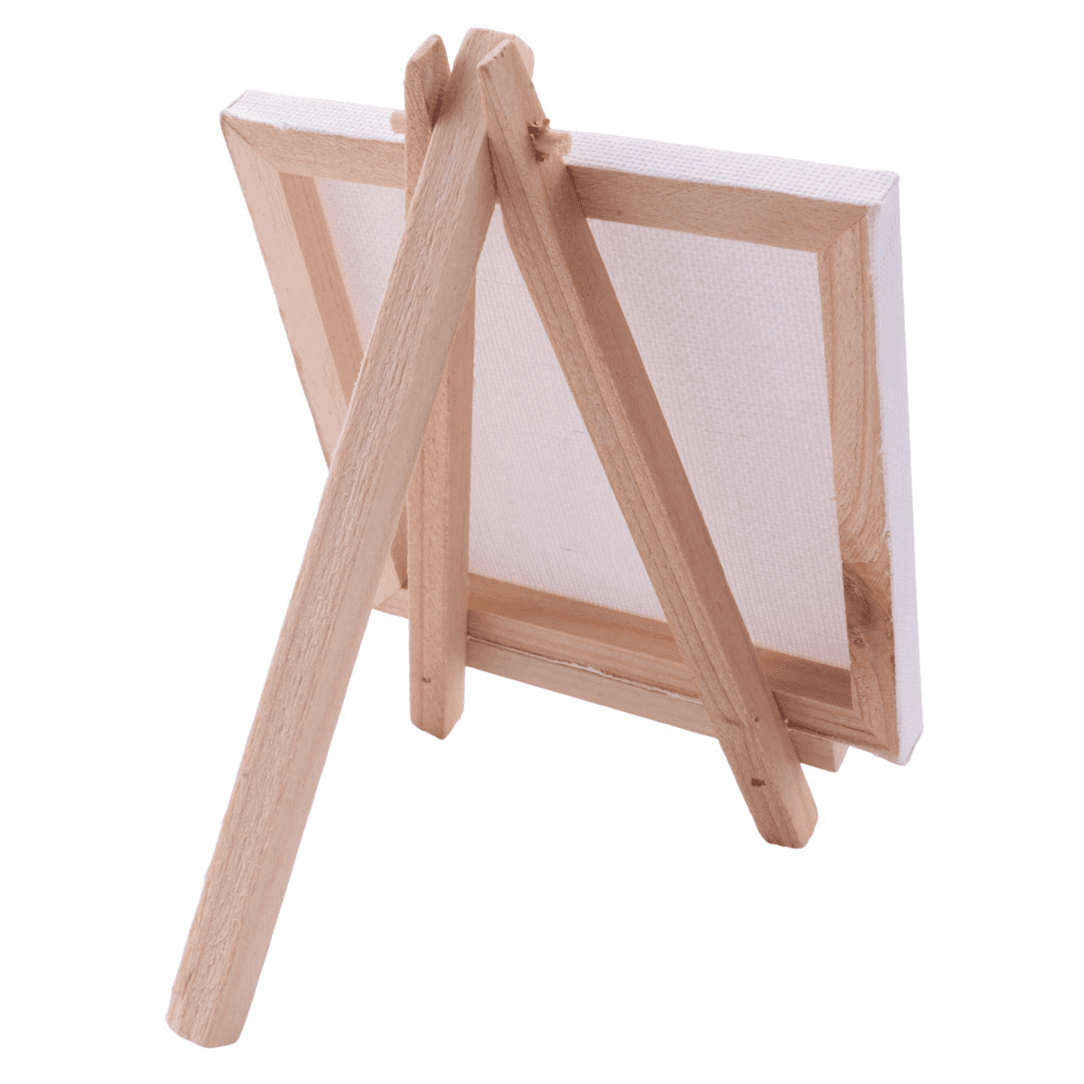 40 Set Artists Mini Canvas Set Painting Craft DIY Drawing Small Table Easel Gift