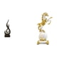 thumbnail image 1 of Estatua Abstracta De Caballo De Fuego, Arte Moderno, Escultura De Resina Con Forma De Animal En Llamas, Adorno De Escritorio Para Sala De Estar, Armario, Dormitorio, Centro De Mesa, Chimenea,, 1 of 8