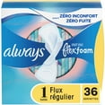 thumbnail image 2 of Always Infinity avec FlexFoam Serviettes pour Femmes, Taille 1, Flux Régulier, avec Ailes, Non Parfumées, 2 of 19
