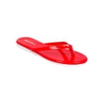 thumbnail image 1 of New Women Misbehave Amerie-1 Patent Leatherette Thong Sandal, 1 of 6