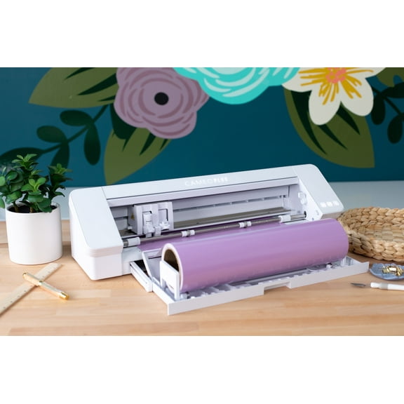 Silhouette Cameo 4 Plus Electronic Cutting Machine, 15 inch, White
