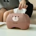 thumbnail image 2 of Xihbxyly Caja de Pañuelos de Cerámica, Elegante Diseño Inspirado En Una Tostadora, Dispensador de Pañuelos de Fácil Acceso, Base Práctica para Recarga Rápida, Ideal para Casa, Oficina, Coche, Regalo, 2 of 7