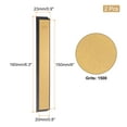 thumbnail image 2 of Uxcell 150mm x 20mm 1500 Grits Titanium Coated Diamond Whetstone Sharpening Stone 2 Pack, 2 of 5