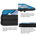 thumbnail image 4 of Funda D-Ratini para portátil de 13 pulgadas, impermeable, delgada, color negro, 4 of 7