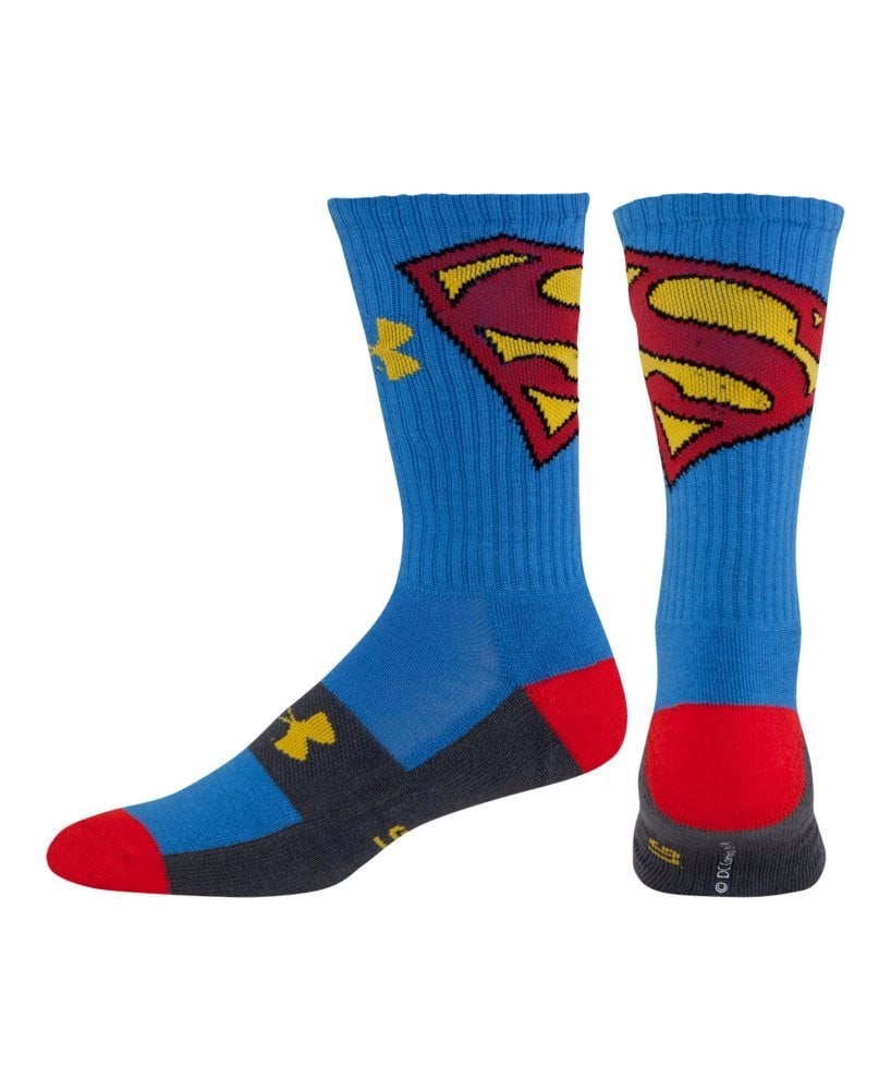 under armour superman socks